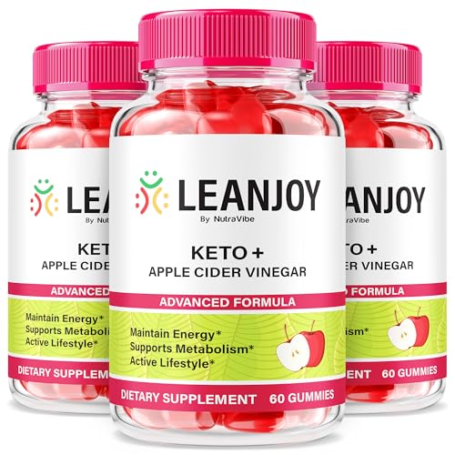 Paquete gomitas LeanJoy Keto ACV apoyo corporal