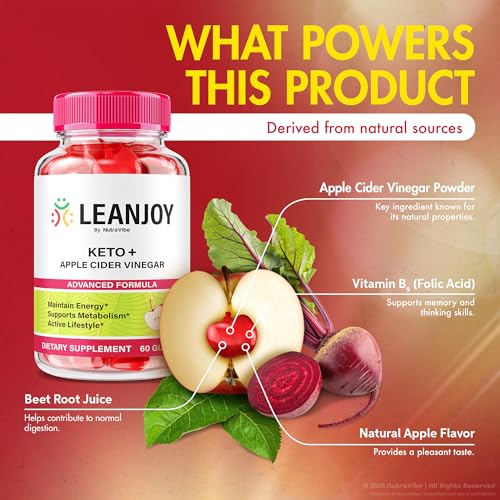 LeanJoy gomitas keto ACV sabor agradable