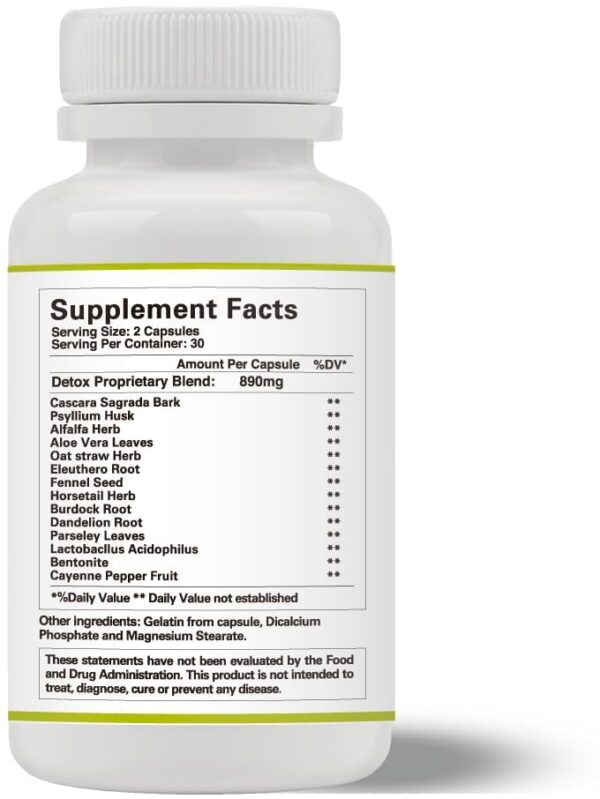 Suplemento herbal Eternal Spirit Beauty Detox