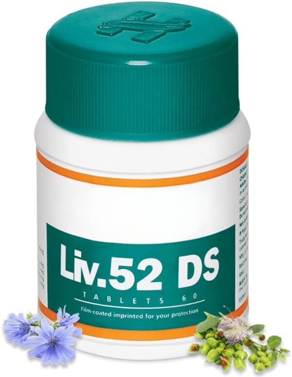 Version 1.0.0 Liv 52 DS suplemento herbal limpieza y soporte hepático