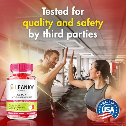Presentación gomitas LeanJoy Keto ACV