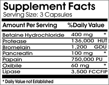 Version 1.0.0 Max Digestive cápsulas sin aditivos para digestión natural