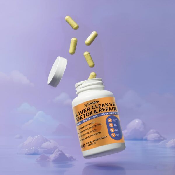 Frasco de Seodon Akk+ superbióticos para detox hepático