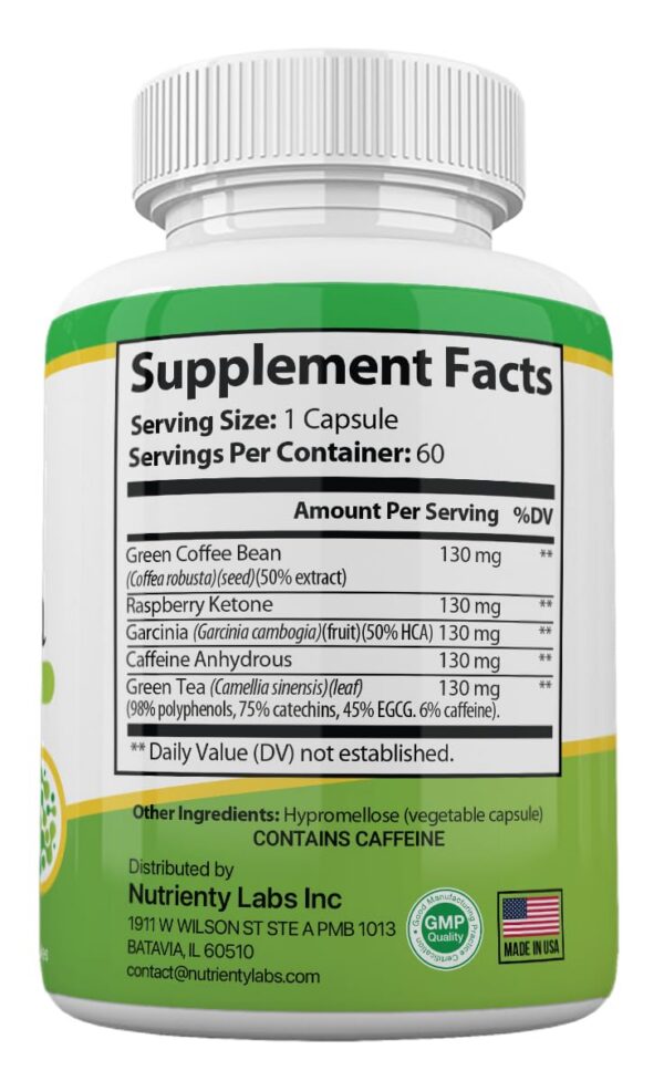 Etiqueta de Trimara cápsulas fórmula avanzada