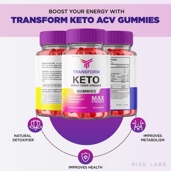 Gomitas con vinagre de sidra para apoyo keto avanzado