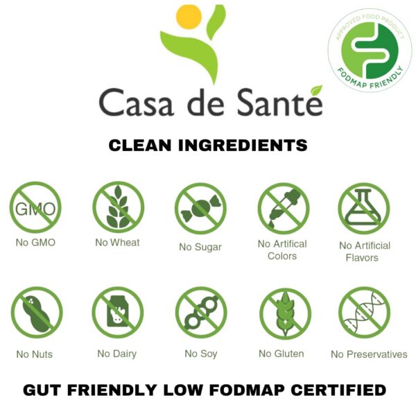 Suplemento digestivo natural Casa de Sante bajo fodmap