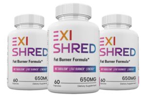 Paquete de 3 Exi Shred fórmula avanzada 180 cápsulas
