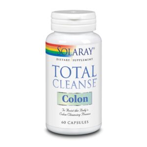 Solaray Total Cleanse Colon cápsulas vegetarianas caja
