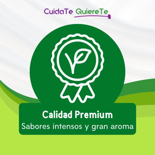 Detalle bolsa paquete 100% natural té cardo mariano Quiere Té