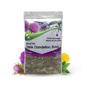 Bolsa de té herbal cardo mariano Quiere Té natural