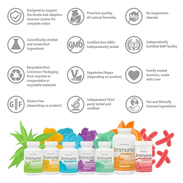 Probiótico inmune con 10 billones UFC