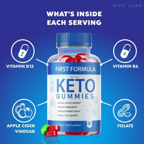Suplemento keto rize labs gomitas acv