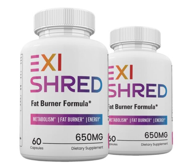 Cápsulas Exi Shred Fórmula Avanzada en envase