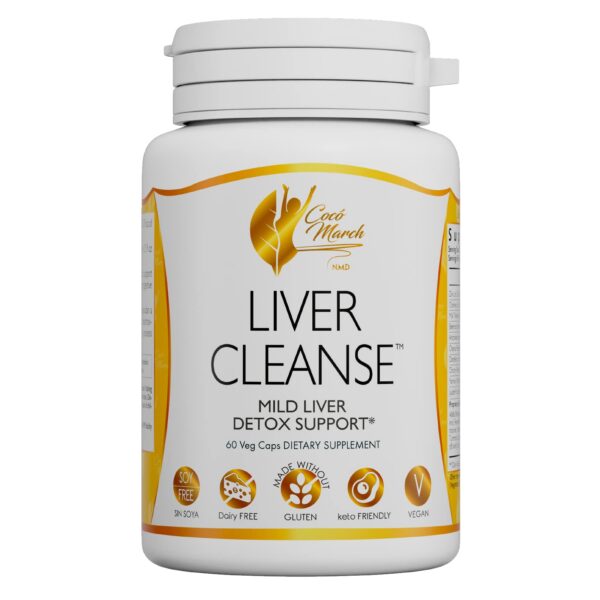 Cocó March cápsulas limpieza hígado salud hepática 60 unidades
