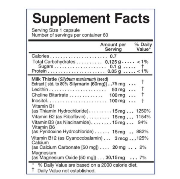 Version 1.0.0 Vista lateral del envase Hepasil B-Complex
