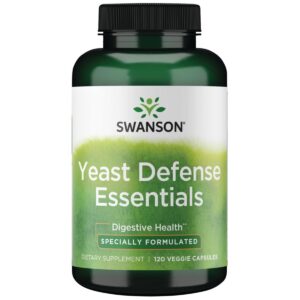 Version 1.0.0 Swanson Yeast Defense Essentials 120 cápsulas vegetarianas probióticos