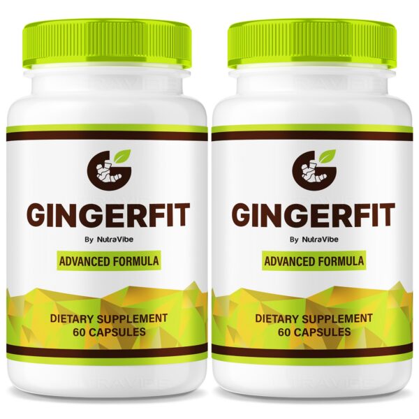 Frasco de GingerFit Premium cápsulas