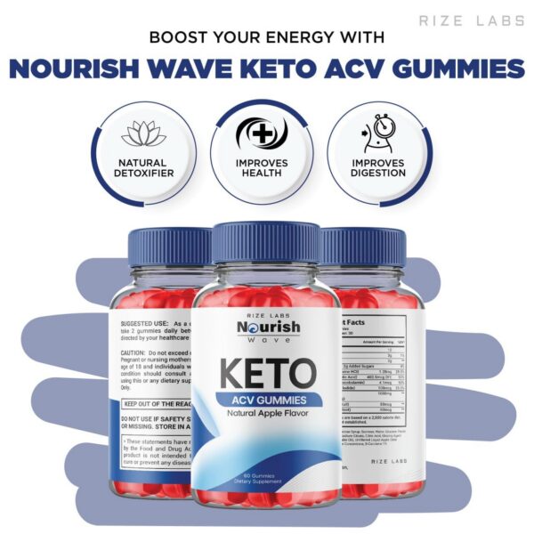 Gomitas naturales keto con vinagre sidra manzana para digestión