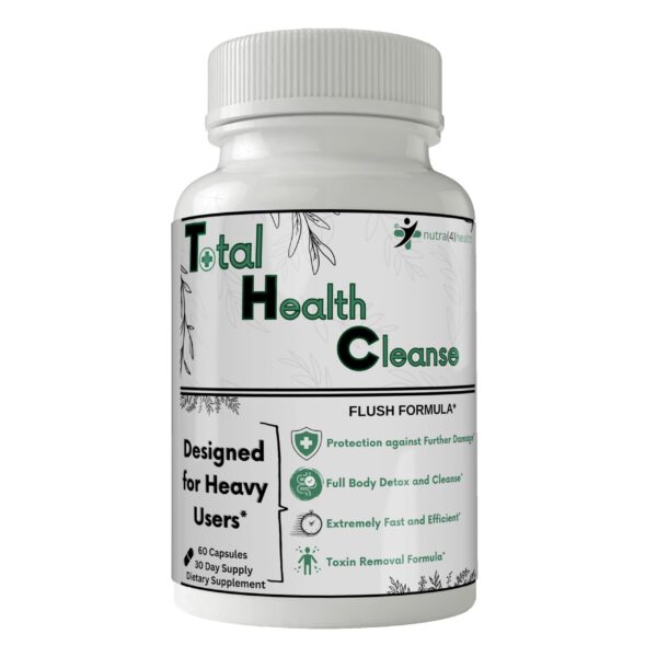 nutra4health Total Health Cleanse frasco frontal