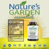 Frasco limpieza colon Nature's Garden Essentials 90 capsulas vegetales