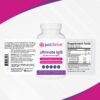 Detalle etiqueta Just Thrive probiótico y Ultimate IgG