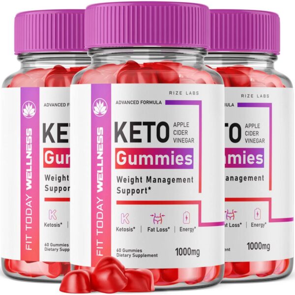 Gomitas Fit Today Keto ACV para pérdida de peso avanzada