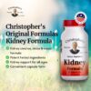 Cápsulas del suplemento Christopher's para cuidado renal