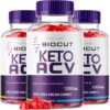 rize labs Biocut Keto gomitas ACV paquete frontal