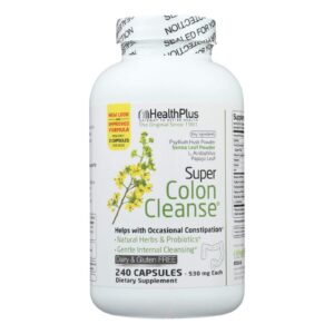 Health Plus Super Colon Cleanse paquete 720 cápsulas