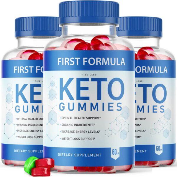 rize labs gomitas keto acv paquete de 3 con 180 unidades