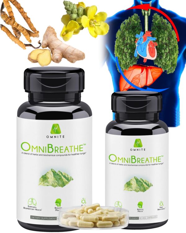 Version 1.0.0 Suplemento Omnite para alivio de asma y limpieza pulmonar fumadores