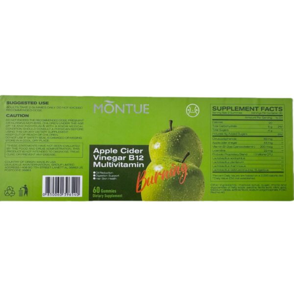 Gominolas Montue sabor manzana