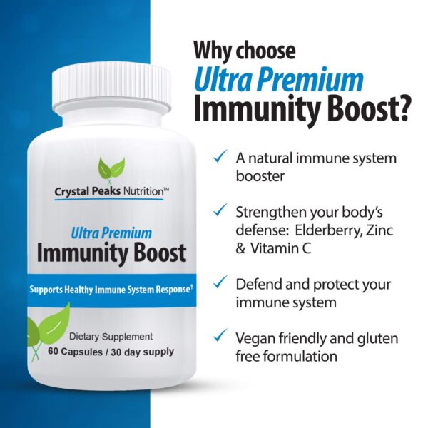 Información del suplemento Pulmonar e Inmunidad Crystal Peaks