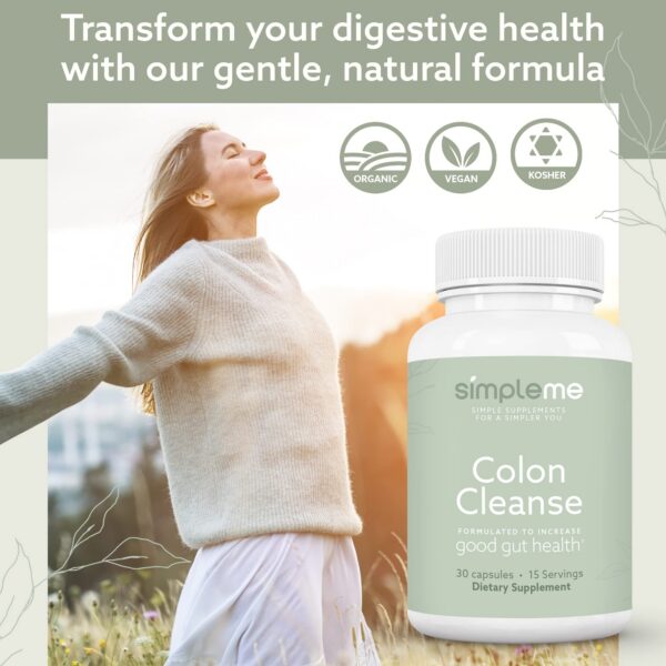 SimpleMe cultivo probiótico cápsulas para salud intestinal detox