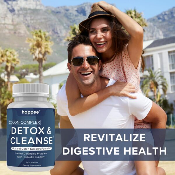Producto detox natural para colon y digestión Happee