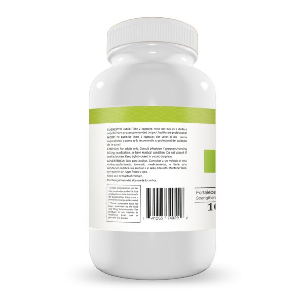 Cápsulas Nature Health con alfalfa y cáscara sagrada para detox intestinal