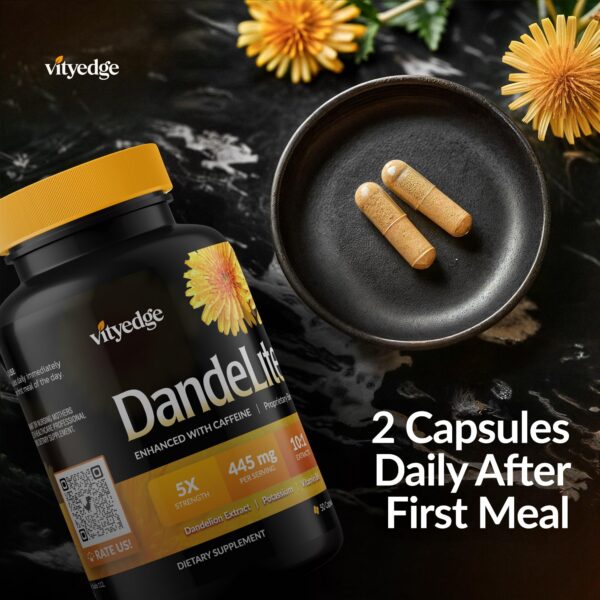 Vista lateral del envase Vityedge