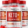 Gomitas Rapid Charge Keto ACV paquete de 3 para pérdida de peso
