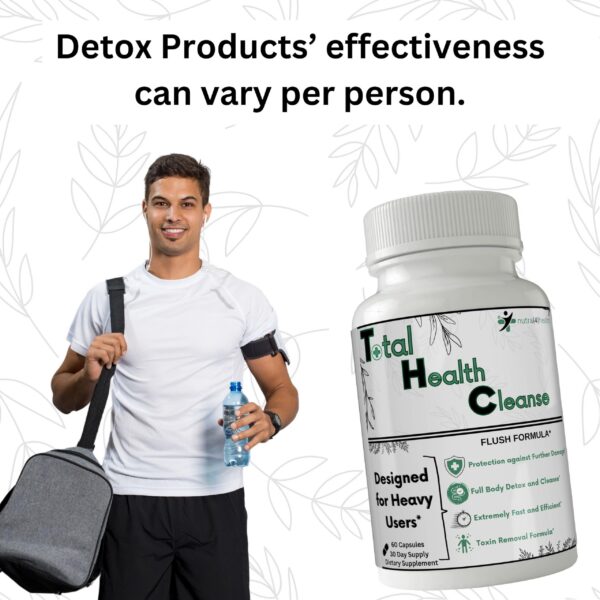 Cápsulas detox naturales para limpieza total cuerpo nutra4health