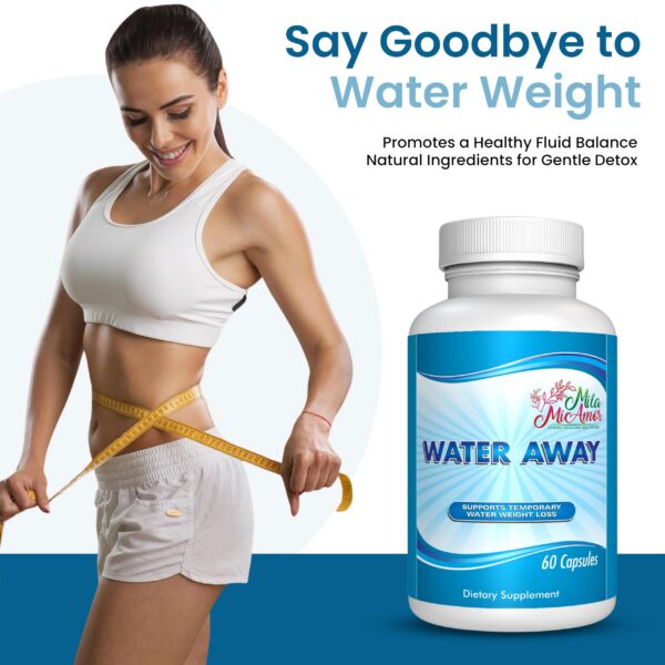 Caja Water Away cápsulas para bienestar