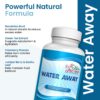 Cápsulas Water Away para balance de fluidos
