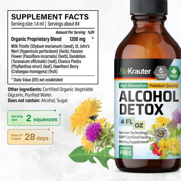 Extracto de té verde descafeinado Bio Krauter para detox