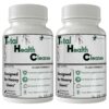 nutra4health Total Health Cleanse paquete dos botellas detox