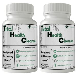 Version 1.0.0 nutra4health Total Health Cleanse paquete dos botellas detox