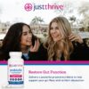 Frasco Just Thrive paquete de suplementos para salud