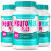 Neuromax Plus envase frontal con 180 cápsulas para apoyo de memoria y enfoque