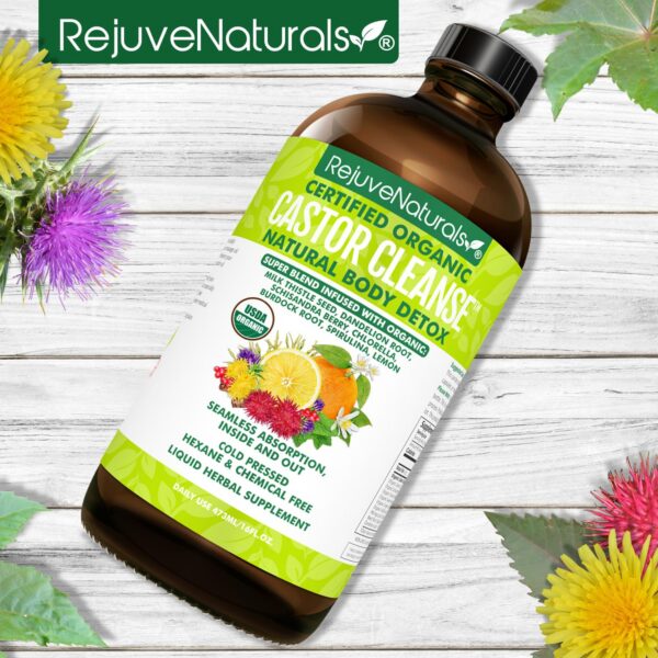 Suplemento natural RejuveNaturals 3 meses suministro detox