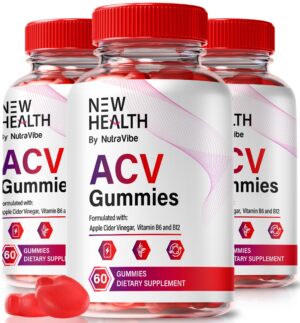 Version 1.0.0 Paquete de 3 gomitas NewHealth ACV Keto fórmula natural 180 unidades