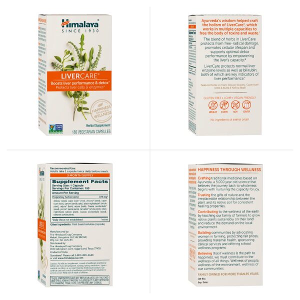 Himalaya LiverCare cápsulas en blister