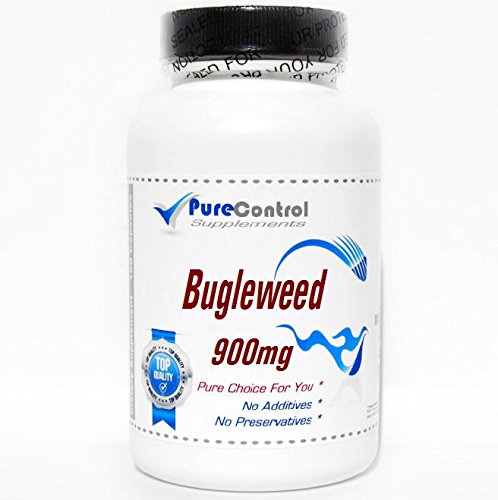 Version 1.0.0 Bugleweed 900mg suplemento cápsulas PureControl Supplements bote